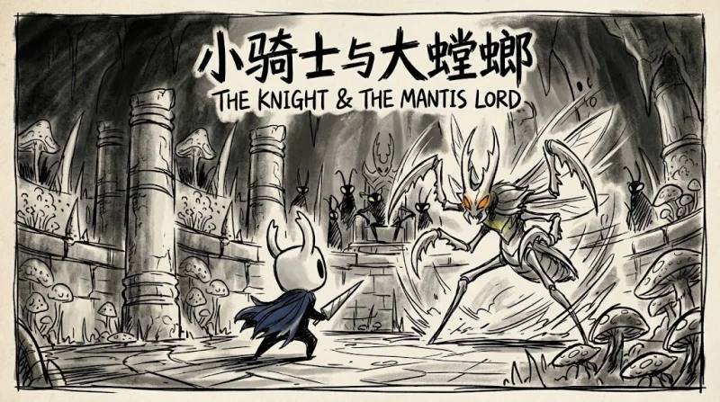 小骑士与大螳螂